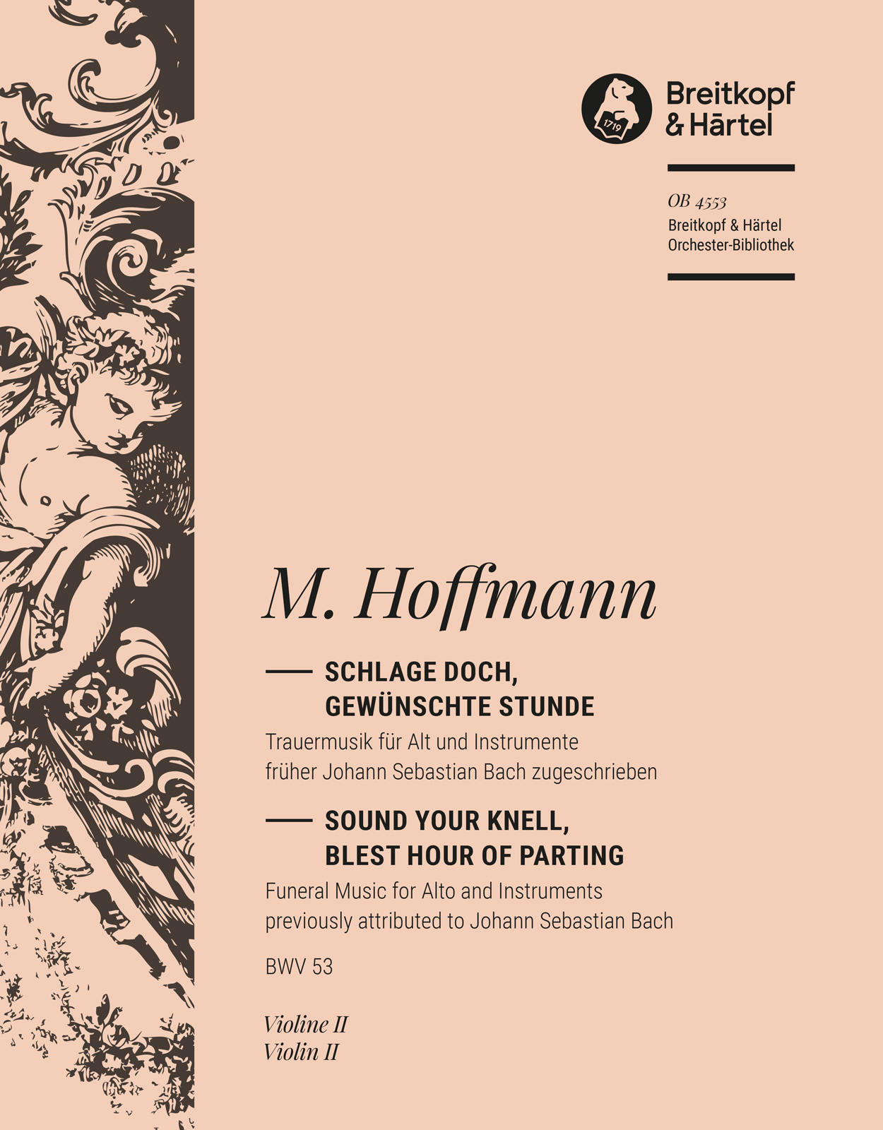Front Cover Image „Schlage doch, gewünschte Stunde“