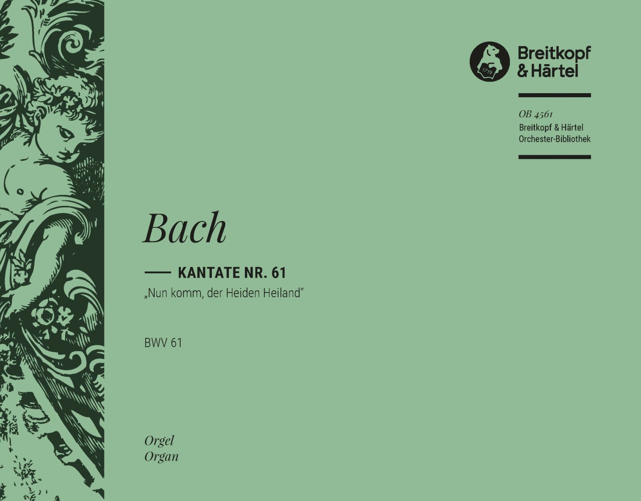 Front Cover Image Kantate BWV 61 „Nun komm, der Heiden Heiland“