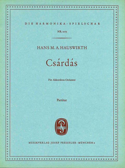 Front Cover Image Czardas
