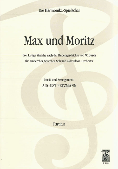 Front Cover Image Max und Moritz