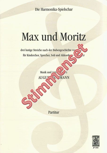 Front Cover Image Max und Moritz