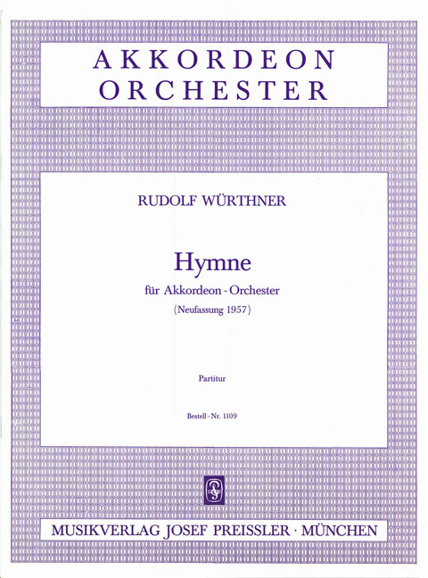 Front Cover Image Hymne