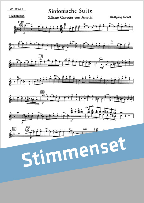 Front Cover Image Sinfonische Suite 2. Satz