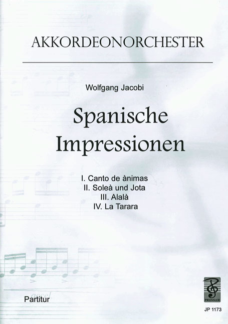 Front Cover Image Spanische Impressionen