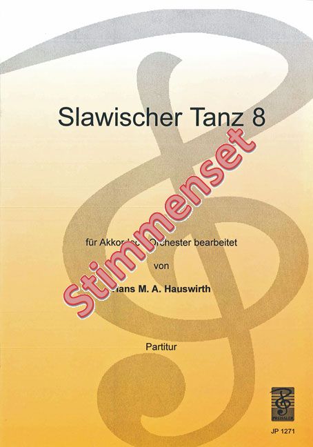 Front Cover Image Slawischer Tanz Nr. 8