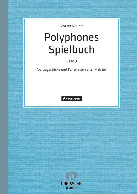 Front Cover Image Polyphones Spielbuch, Band 3