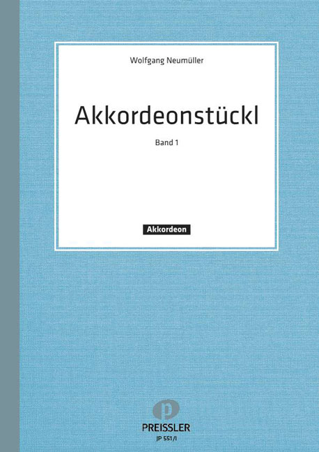 Front Cover Image Akkordeonstückl, Band 1