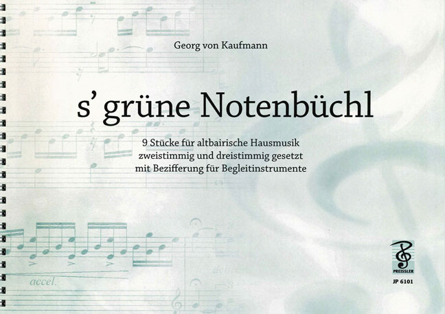 Front Cover Image s grüne Notenbüchl