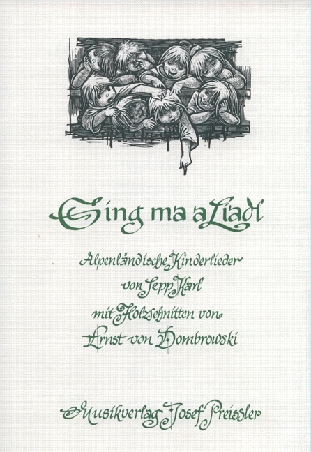 Front Cover Image Sing ma a Liadl - Alpenländische Kinderlieder