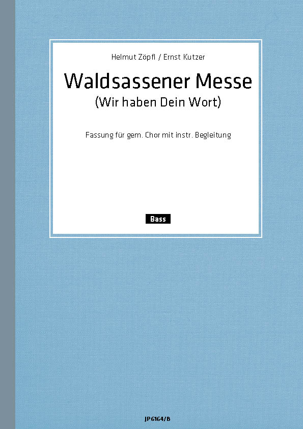 Front Cover Image Waldsassener Messe. (Wir haben Dein Wort)