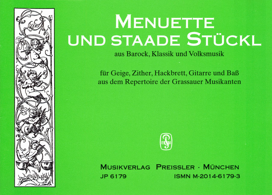 Front Cover Image Menuette und staade Stückl