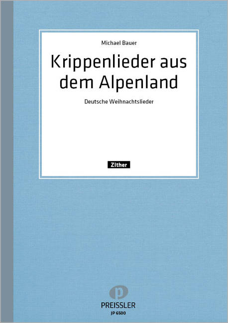 Front Cover Image Krippenlieder aus dem Alpenland