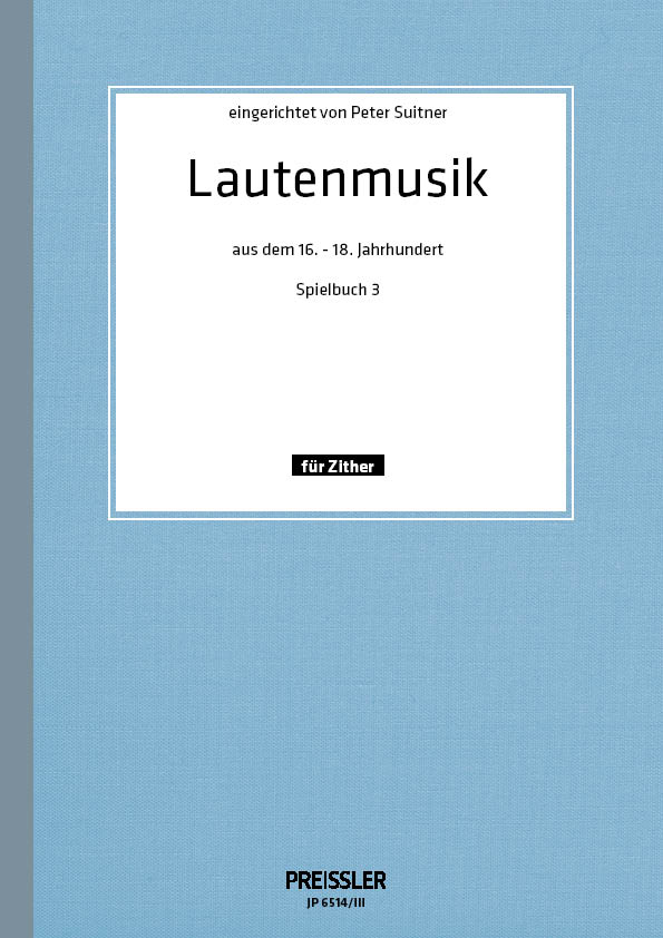 Front Cover Image Lautenmusik aus dem 16. - 18. Jahrhundert. Spielbu