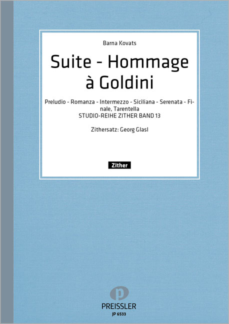 Front Cover Image Studio-Reihe Zither 13