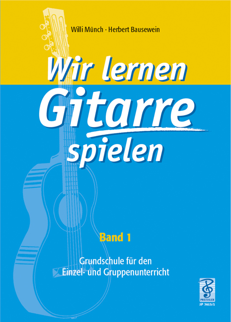 Front Cover Image Wir lernen Gitarre spielen, Band 1