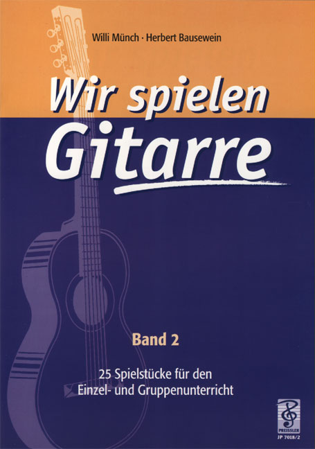 Front Cover Image Wir spielen Gitarre, Band 2