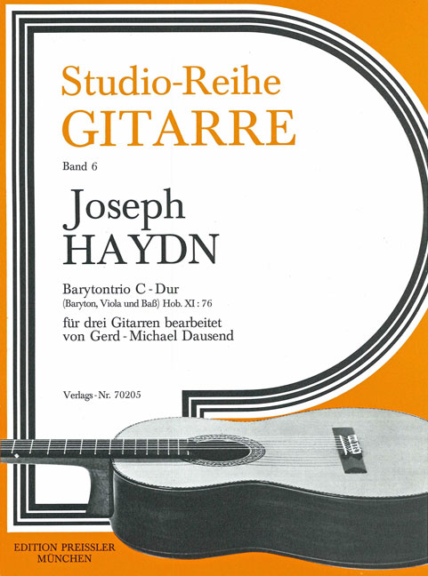 Front Cover Image Barytontrio Hob. XI:76