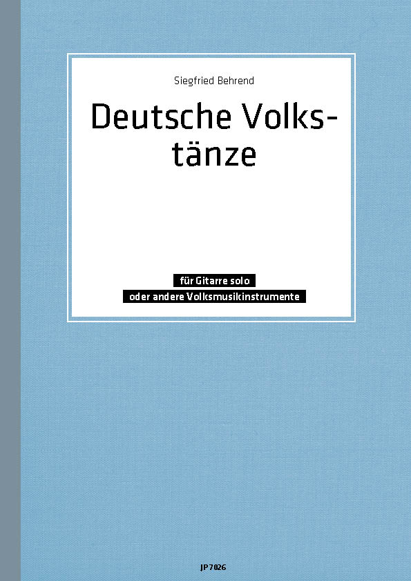 Other Cover Image Deutsche Volkstänze