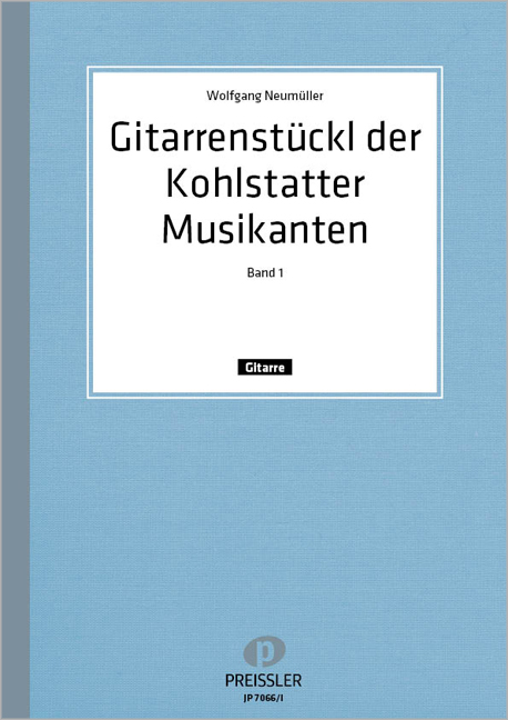 Front Cover Image Gitarrenstückl der Kohlstatter Musikanten 1