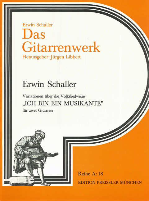 Front Cover Image Variationen über: Ich bin ein Musikante