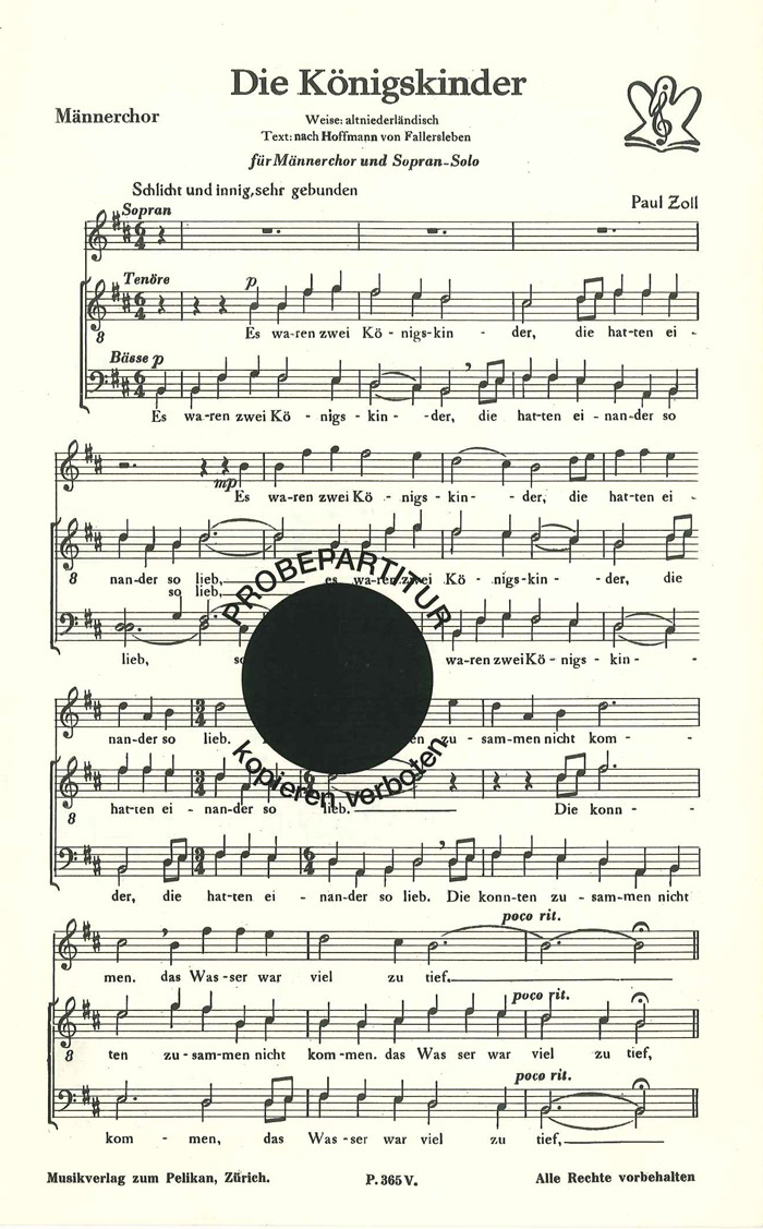 Front Cover Image Königskinder