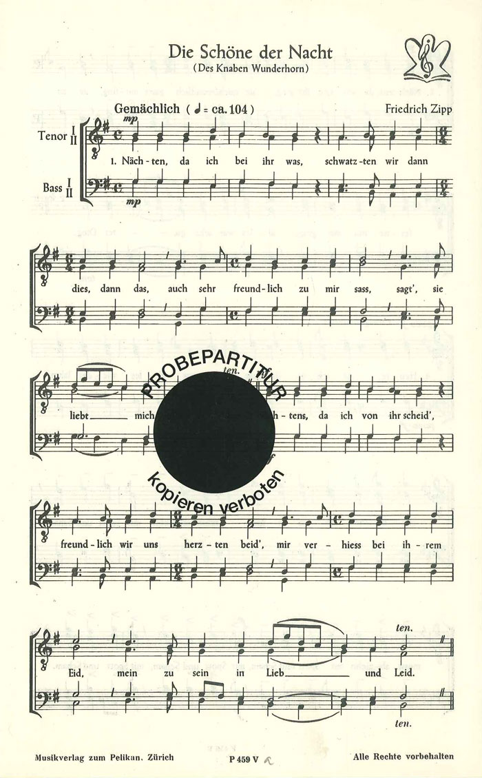 Front Cover Image Schöne der Nacht