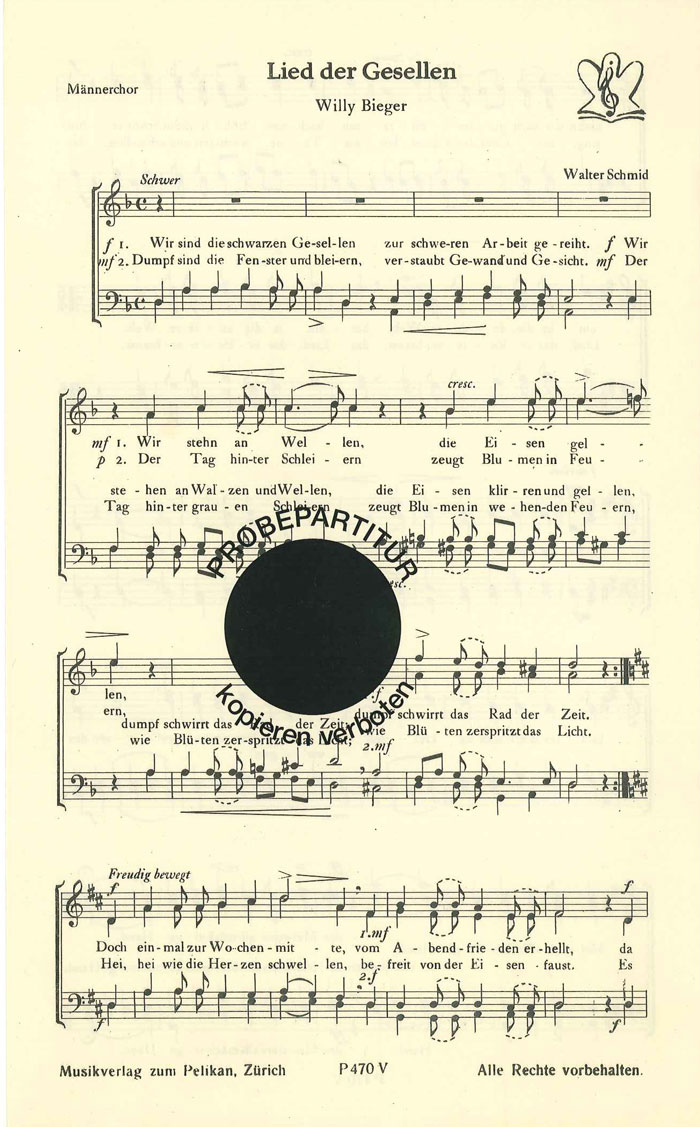 Front Cover Image Lied der Gesellen