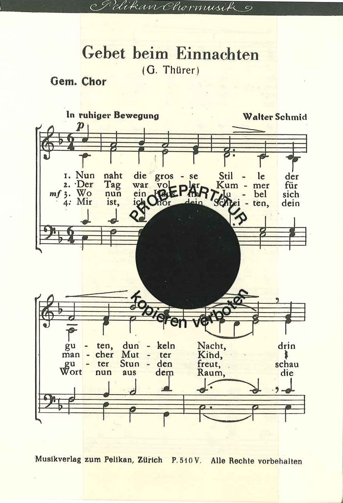 Front Cover Image Gebet beim Einnachten