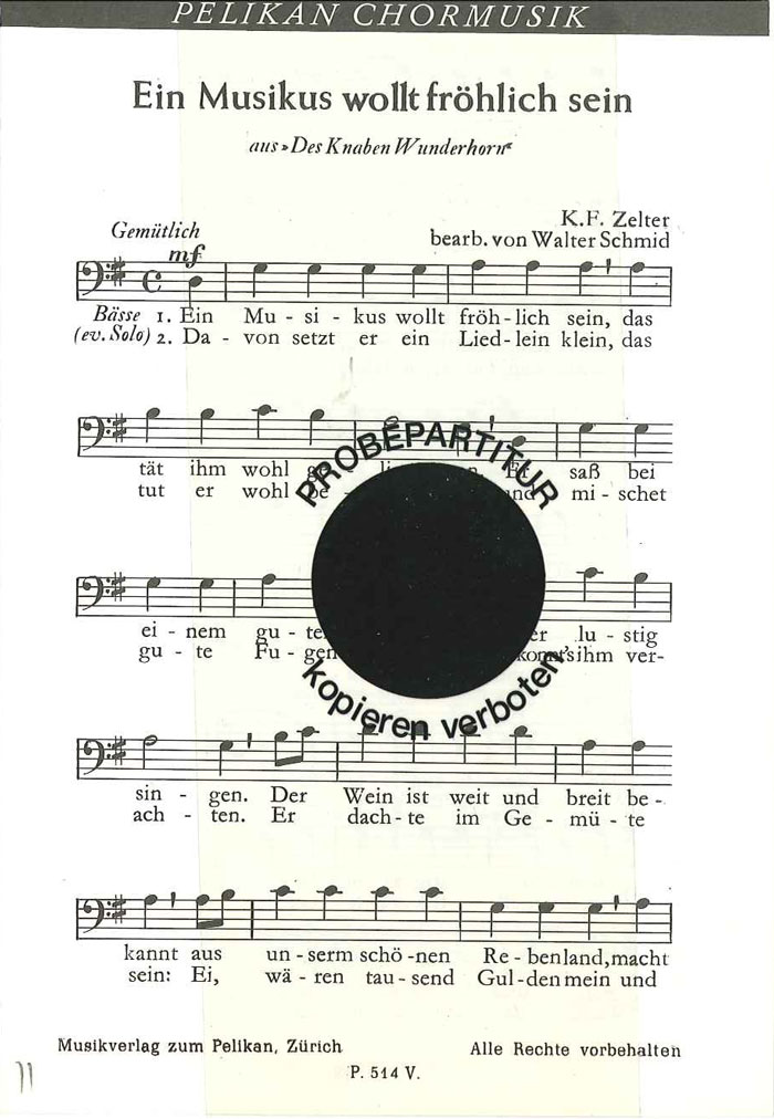 Front Cover Image Musikus wollt fröhlich