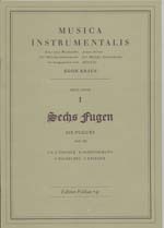 Front Cover Image 6 Fugen zu 4 Stimmen