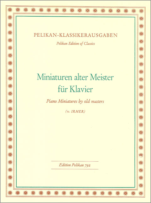 Front Cover Image Miniaturen alter Meister