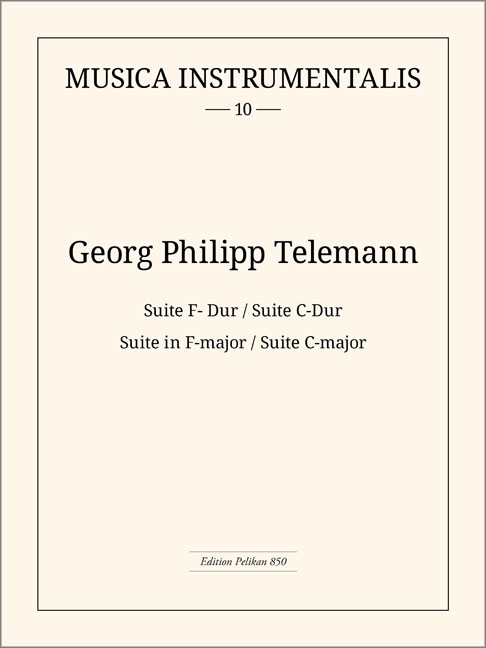 Front Cover Image Suite F-Dur Suite C-Dur