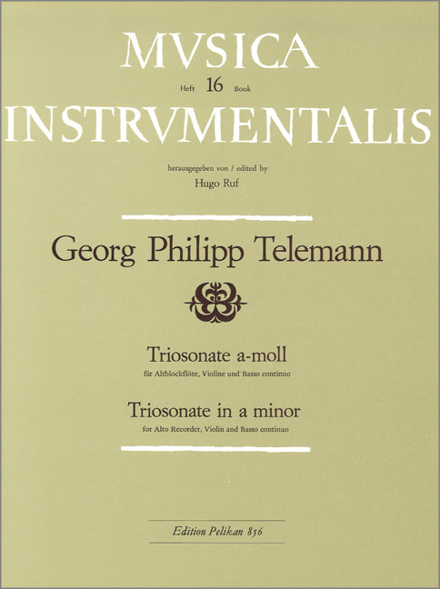 Front Cover Image Triosonate a-moll TWV 42:a1