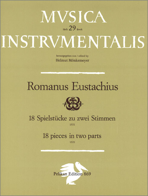 Front Cover Image 18 Spielstücke zu 2 Stimmen
