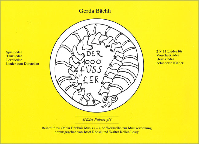 Front Cover Image Tausendfüssler