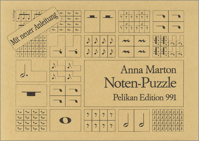 Front Cover Image Noten-Puzzle