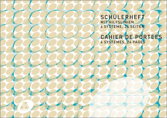 Front Cover Image Schüler-Notenheft Siestrop