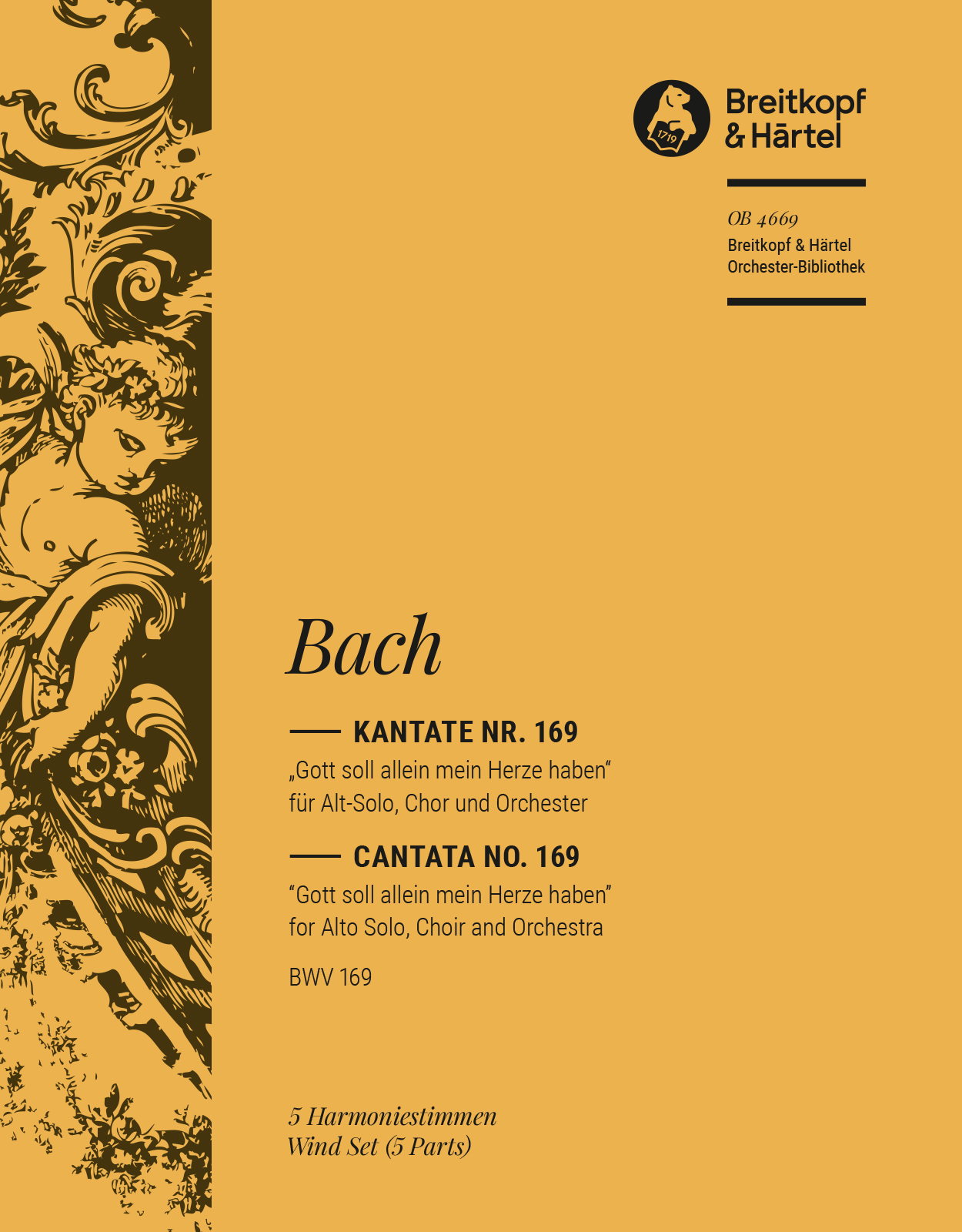 Front Cover Image Kantate BWV 169 „Gott soll allein mein Herze haben“