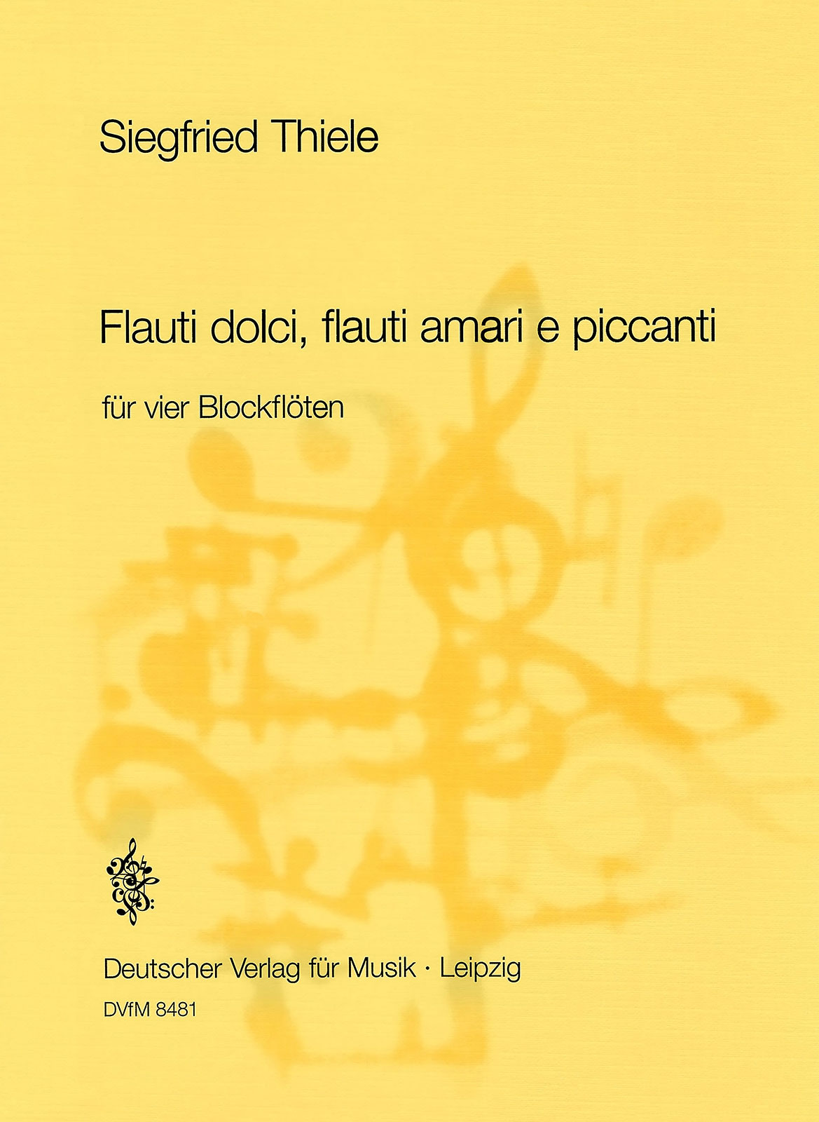 Front Cover Image Flauti dolci, flauti amari...