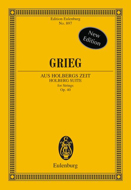Front Cover Image Aus Holbergs Zeit op. 40