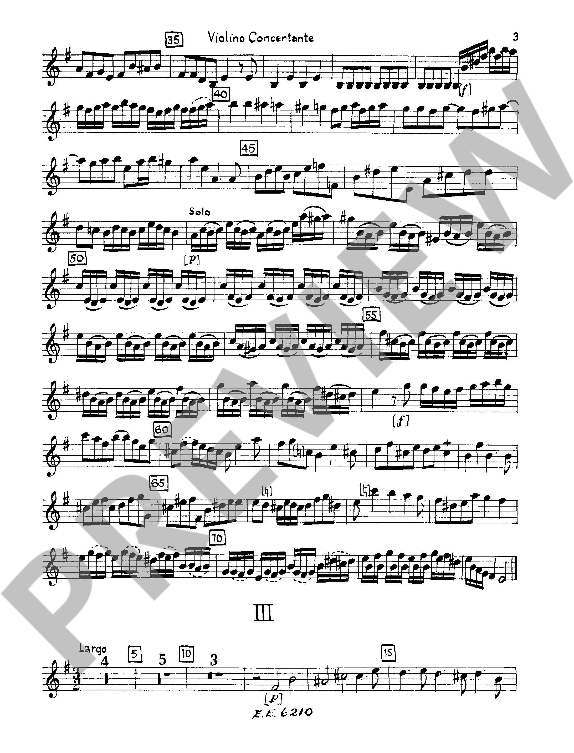 Other Cover Image Concerto e-Moll