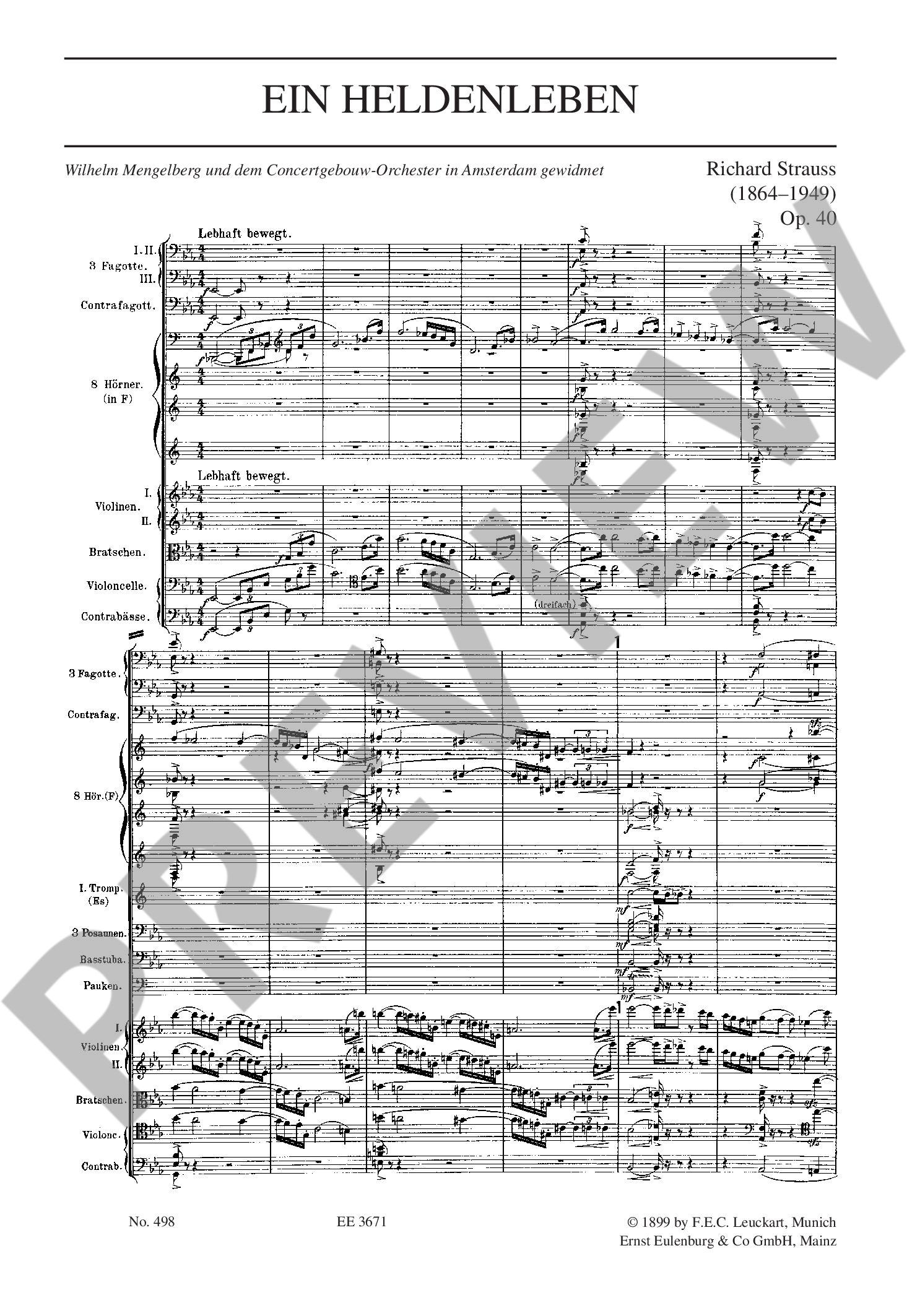 Other Cover Image Ein Heldenleben op. 40 TrV 190