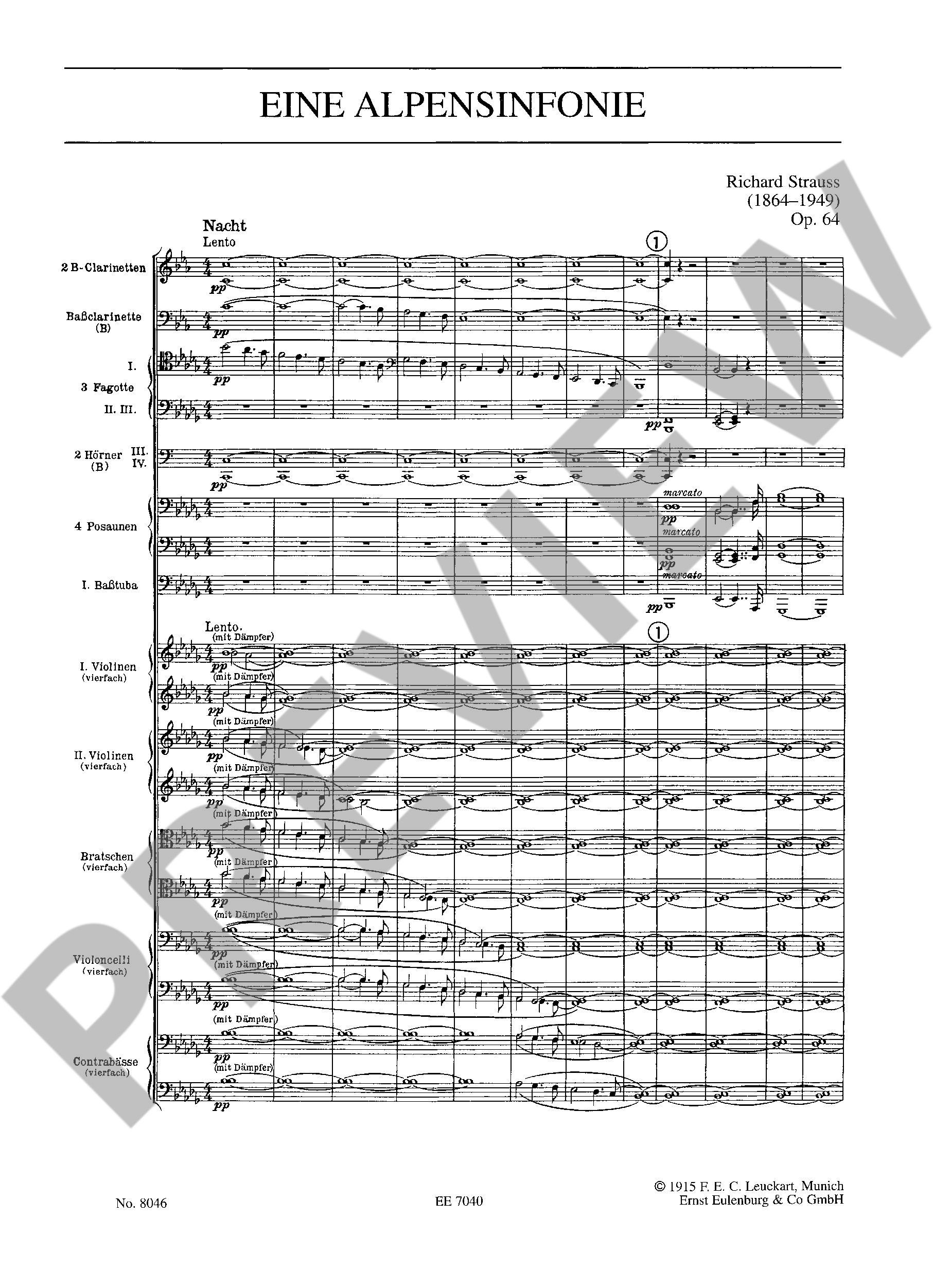 Other Cover Image Eine Alpensinfonie op. 64 TrV 233