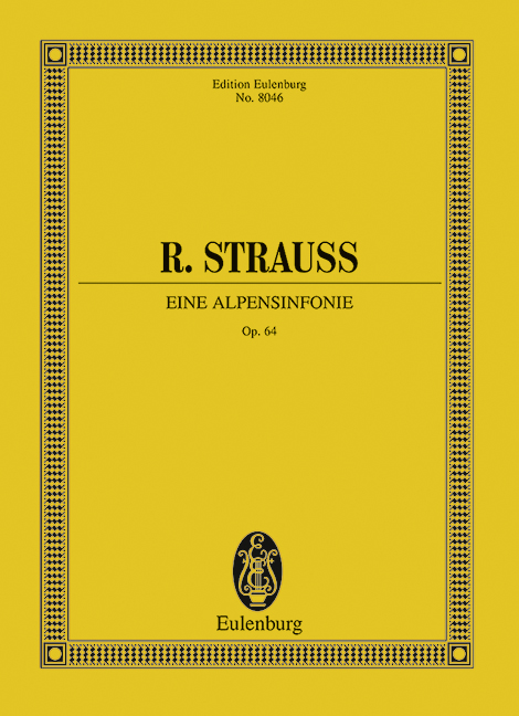 Front Cover Image Eine Alpensinfonie op. 64 TrV 233