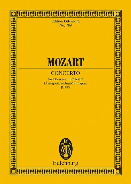 Front Cover Image Hornkonzert Nr. 3 Es-Dur KV 447 (1783)