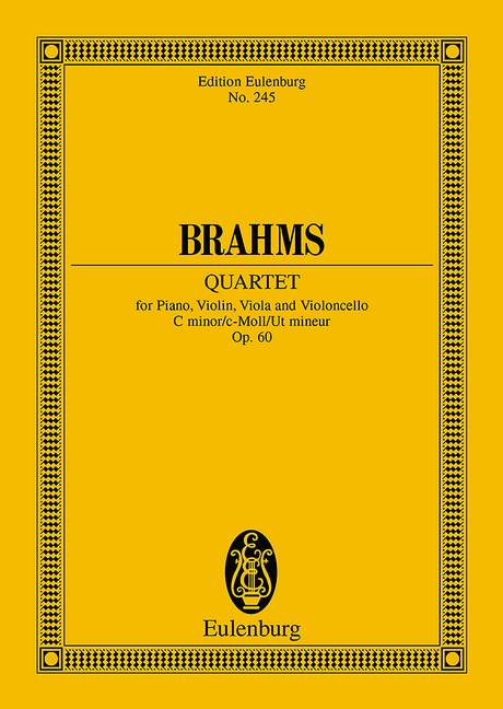 Front Cover Image Klavierquartett c-Moll op. 60