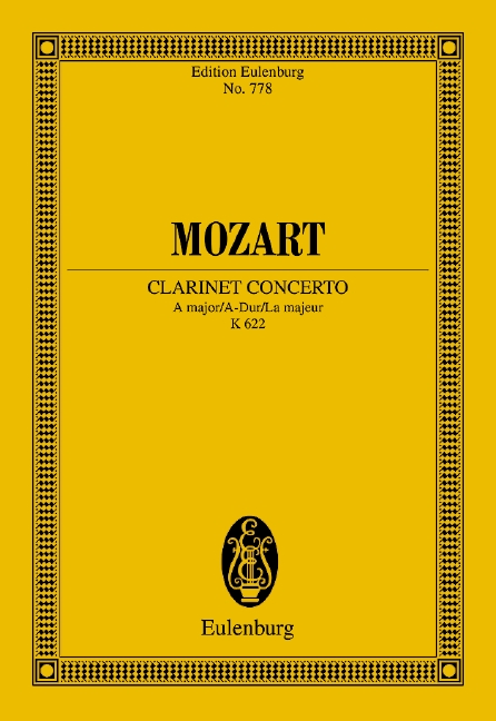 Front Cover Image Konzert A-Dur KV 622 (1791)
