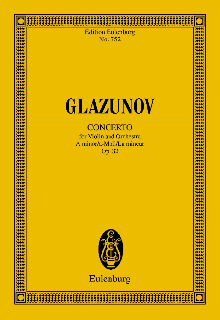 Front Cover Image Konzert a-Moll op. 82 (1904)