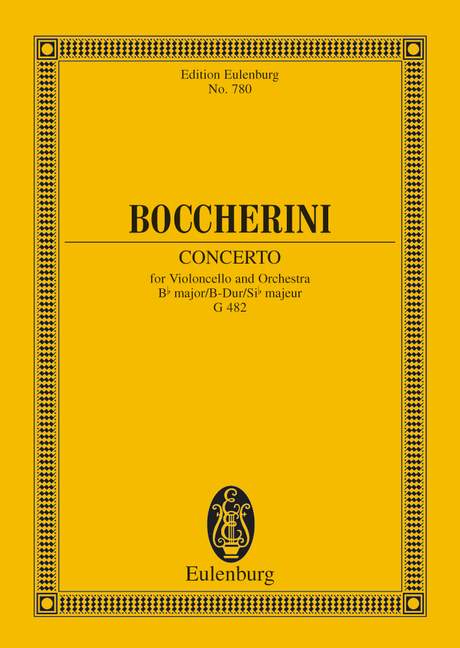 Front Cover Image Konzert B-Dur G 482