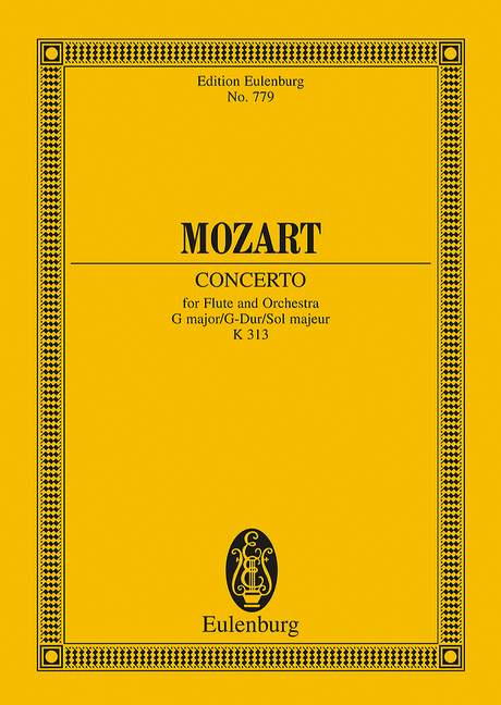 Front Cover Image Konzert G-Dur KV 313 (1778)